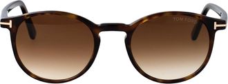 Tom Ford Round Sunglasses Ft0539 52 F
