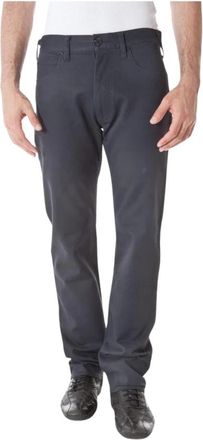 Armani Jeans Jeans - Heren - Chinos - Blauw - W32 - Katoen - Broeken