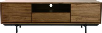Miliboo Miliboo - Mueble Tv Dise&ntilde;o Vintage 160cm Nogal Manny