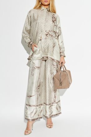 Max Mara Rive Trousers, Womens, Cream