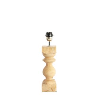 Light & Living Light & Living - L&aacute;mpara De Mesa - Cumani - Natural - Madera