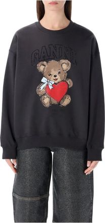 Ganni Mujer, Sudaderas, Gris, Talla: S