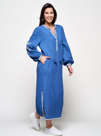 Mart Visser Caroline Tensen Como Jurk Blauw