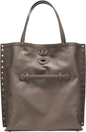 Zanellato A Spasso Saeta Tote Bag - Dames - Shoppers - Bruin - ONE Size - Leer - Tassen