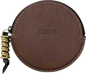 Loewe Pre-owned Portemonnee - Dames - Vintage Accessoires - Bruin - ONE Size - Leer - Vintage