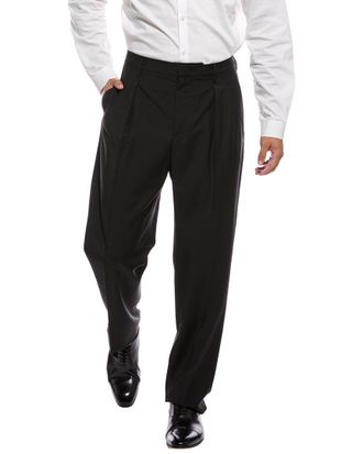 Valentino Wool & Mohair-Blend Pant