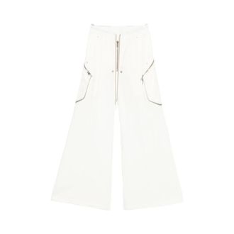 Rick Owens Wide Trousers, male, White, Size: M Heizer Belas Pants