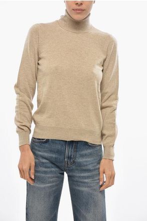 Malo Virgin Wool And Cashmere Turtleneck Sweater size 40