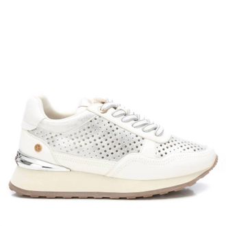 Xti Womens Trainer Sneakers In White