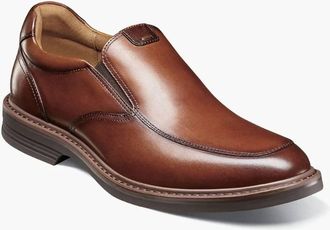 Florsheim Mens Norwalk Moc Toe Slip On In Cognac