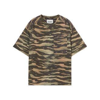 Jil Sander Printed Cotton T-shirt