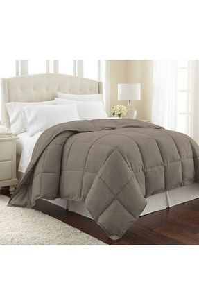 Southshore Fine Linens Vilano Down Alternative Comforter in Dark Taupe at Nordstrom Rack, Size King/california King
