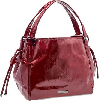Burberry Borsa tote goffrata 2024 - Rosso