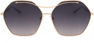 Ana Hickmann AH3172 04A Womens Sunglasses Gold Size 63