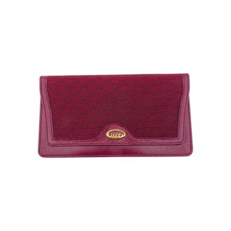 Gucci Gucci Vintage stoffen portemonnee Micro GG