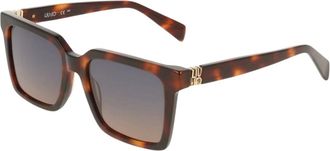 Liu Jo Lj826S 240 Sunglasses - female - Liu Jo - Sunglasses - Brown - 53 MM - Accessories