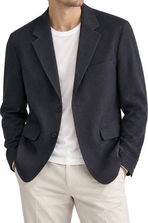 Ron Tomson Mens Unstructured Blazer In Navy