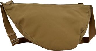 The Row Tan Slouchy Banana Two Bag in Brown