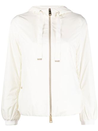 Herno drawstring-fastening jacket - White