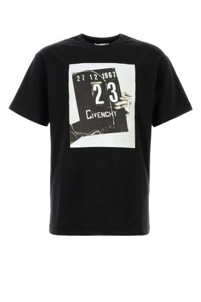 Givenchy Black Cotton T-shirt