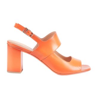 Santoni High Heel Sandals, female, Orange, Size: 10 US Sandalo Ora-75