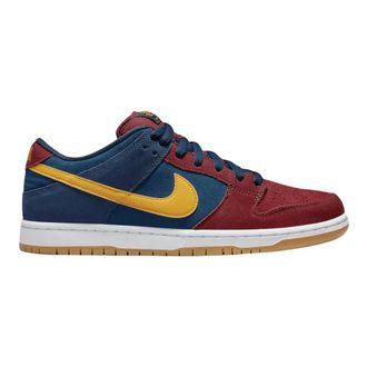Nike Fitness, Heren, Veelkleurig, 36 1/2 EU, Leer, Limited Edition Dunk Low Barcelona