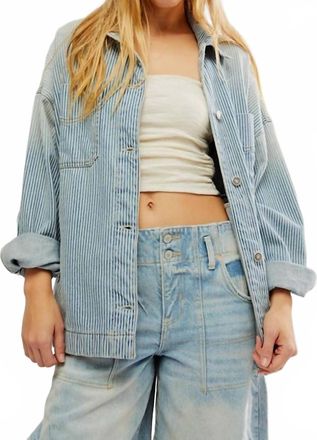 Free People Madison City Railroad Jacket