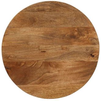 vidaXL Vidaxl - Piano per Tavolo &oslash; 50x3,8 cm Rotondo in Legno Massello di Mango