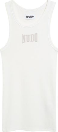 Magliano Nudo Rib Tank in White at Nordstrom, Size X-Small