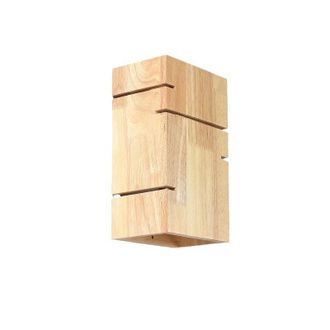 OEM Aplique De Pared De Madera Para Interiores, L&aacute;mpara De Pared Vintage E27 Para Dormitorio, L&aacute;mpara De Pared Retro Para Mesita De Noche, Aplique De Pare