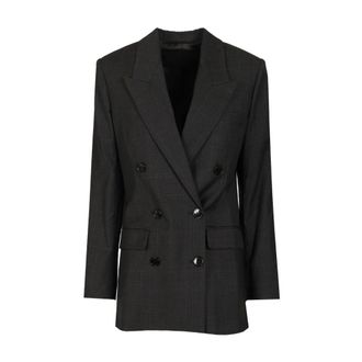 Isabel Marant Jevima Jacket - female - Isabel Marant - Blazers - Gray - XS - Jackets