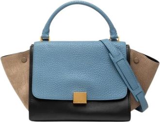 Celine Pre-owned Vintage Handtas - Dames - Vintage Handtas - Veelkleurig - ONE Size - Leer - Vintage
