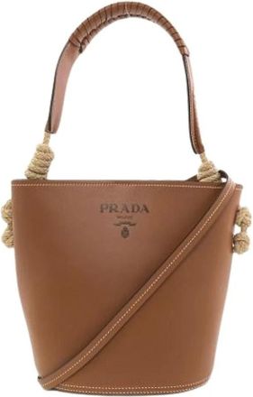 Prada Bolso Cubo Vintage Pre-owned - Pre-owned - Mujer - Marr&oacute;n - ONE SIZE