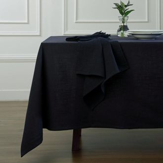 Febronie Mantel algodón carbón 150x300