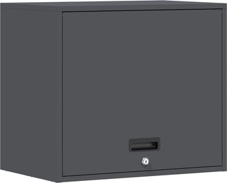 vidaXL Armario De Pared Para El Garaje Antracita 60 X 40 X 53 Cm Vidaxl