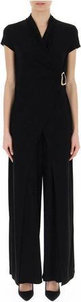 Joseph Ribkoff Elegante Broeken - Dames - Jumpsuits - Zwart - 4XL - Polyester - Jumpsuits & Playsuits