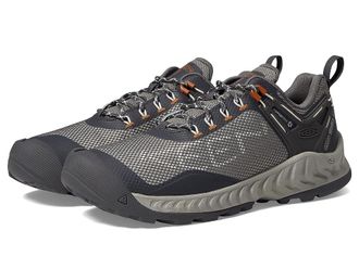 Keen Nxis Evo WP Womens Shoes Steel Grey/Keen Maple : 9.5 B - Medium