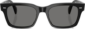 Oliver Peoples Ryce square-frame sunglasses - unisex - Acetate - 54 - Black