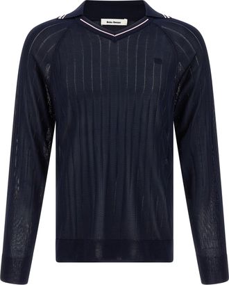 Wales Bonner Roots Polo Shirt Sweater