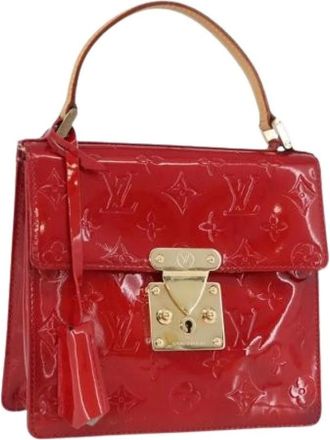 Louis Vuitton Pre-owned Handbags, female, Red, Size: ONE SIZE Pre-owned Spring Street Hand Bag
