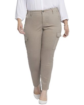 NYDJ Plus Sheri Saddlewood Slim Jean