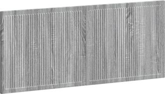 vidaXL Cabecero Montada En La Pared Ede Sonoma Gris Vidaxl