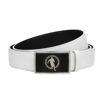 Dirk Bikkembergs Cintura - - Accessories - Uomo - Bianco - ONE SIZE