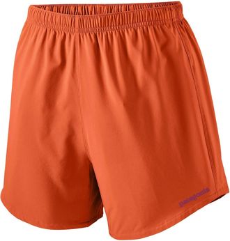Patagonia Womens Trailfarer Shorts 4.5 Orange XXL X 4.5 In Inseam
