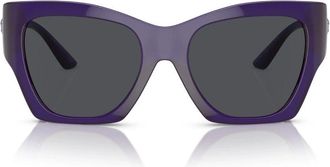 Versace Dark Grey Butterfly Ladies Sunglasses VE4452 541987 55