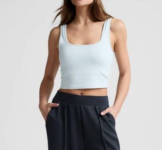 Beyond Yoga Keep It Cool Tank Top In Skylight Blue