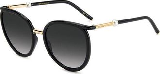 Carolina Herrera HER 0077/S 807/9O Womens Sunglasses Black Size 59