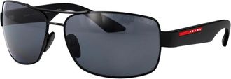 Prada Stijlvolle zonnebril met 0PS 50Zs - Heren - Zonnebrillen - Zwart - 65 MM - Accessoires