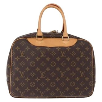 Louis Vuitton Pre-owned Vintage Handbag - Dames - Pre-owned - Bruin - Maat: ONE Size Leer
