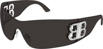 Balenciaga BB0359S 005 Womens Sunglasses Grey Size 99